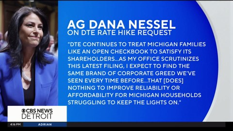 DTE Energy requests $474 million rate hike