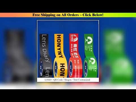 5 Rolls Personalized Adhesive Tapes Free Design LOGO Brand Printing Advertising Slogan for Carton