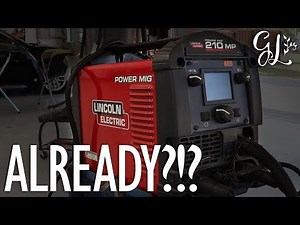 Trying to Weld And This Happend! Lincoln 210MP!!