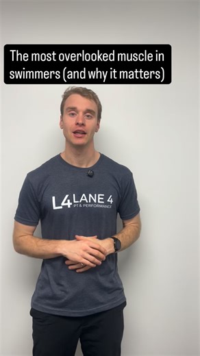 One muscle that most swimmers do not strengthen properly (and how to actually strengthen it) 👉 | The Swimming PT