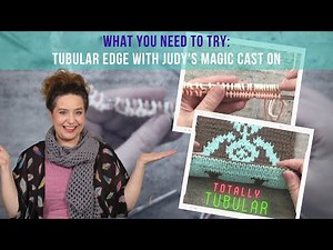 Judy's Magic Cast on REALLY Works for a Tubular Edge! #knitting