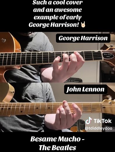 Learn Guitar Techniques for 'Besame Mucho' by The Beatles