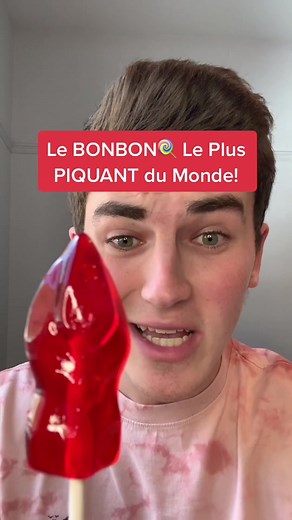 Il s’agit du bonbon le plus piquant du monde! #spicy #candy