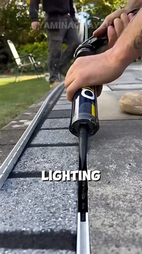These LED Lights Transform Any Backyard💡 #businessideas #outdoorlighting #ledlighting #usashorts