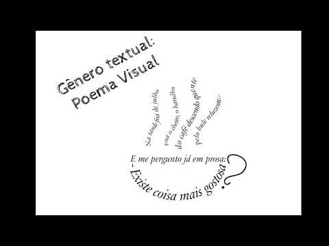 Gênero: Poema Visual.