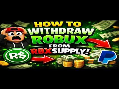 HOW TO WITHDRAW ROBUX FROM RBXSUPPLY