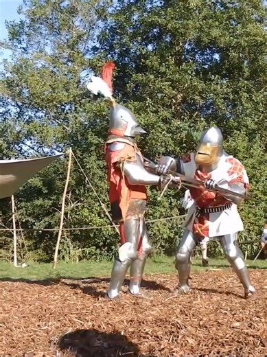 Epic Medieval Duel: Gallois vs Jehan at Bachrittertage