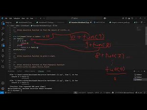 Python lab WS_8 (Recursive Function)