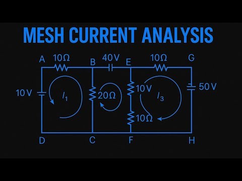 Mesh Current Problem - Circuit Analysis