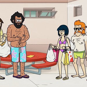 Toujours faire attention aux oiseaux de poubelles. | Adult Swim France