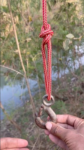 Easy Knot You Should Know #knot #gtknot #bowlineknots #camping #campinglife #rope #shorts