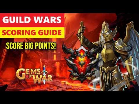 Gems of War Guild Wars Scoring: How To Get Maximum Points