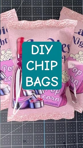 Make your own chip bags! #diy #partyfavors