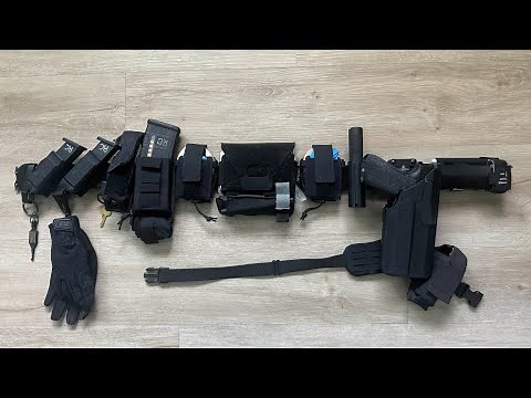 Law Enforcement duty belt setup (X-Belts)