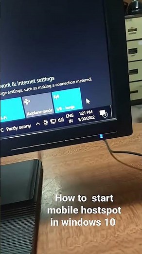 How to start mobile hotspot in Windows 10 How to open hotspot in Windows 10