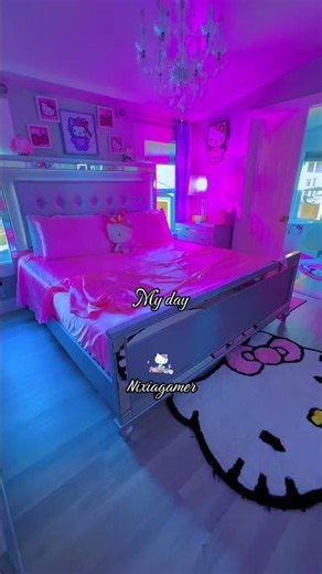 Hello kitty room tour #hellokitty #roomdecor #roomtour #room #rooms #short #pink