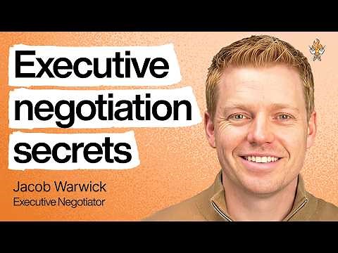 Negotiation Expert: How to stop leaving 40% of your comp on the table | Jacob Warwick