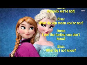 •For the first time in forever (reprise) Lyrics•