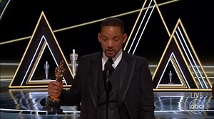 "Richard Williams was a fierce defender of his family..." Will Smith accepts The Academy Award for Best Actor in "King Richard." #Oscars gma.abc/36UKhP3 | Good Morning America