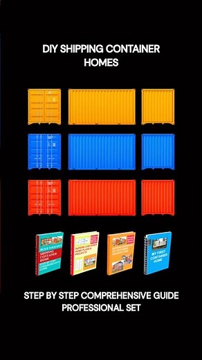 Build Your Own Shipping Container Home (Step-By-Step Guide!) 🏠#shippingcontainerhomes #shorts