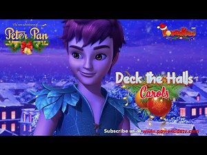 🎄Merry Christmas🎄| Peter Pan Tradional Christmas Carol |🎄Deck The Halls | ‪@PowerKidstv‬ ​