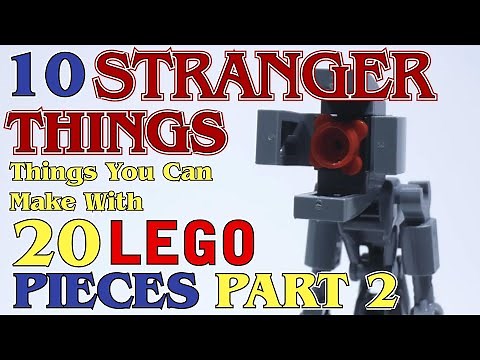 10 Stranger Things things You Can Make With 20 Lego Pieces Part 2