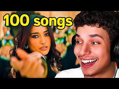 100 Popular Bollywood Songs!