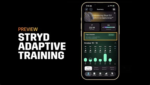First Look: The All-New Stryd Adaptive Training ​ Today, we’re sharing a first look at the all-new Stryd Adaptive Training. ​ Stryd Adaptive Training builds your running performance and fits your life with simple, focused, natural, and transparent guidance. It blends your preferred weekly rhythm with time-smart durations, structured phases, and fitness-matched workouts that evolve with you. ​ This is your preview into the future of smarter, more personalized training with Stryd. Stryd Adaptive T