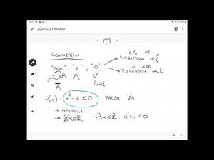 Lezione 01: Logica (proposizioni, quantificatori, connettivi, negazioni) ed esempi (tratti da Test)