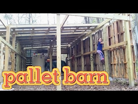How to build Pallet Barn Shed build & 5-year review