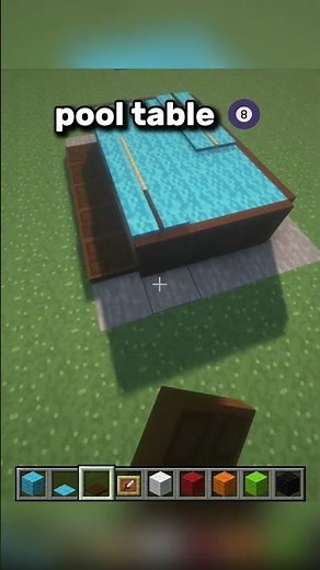 Best Pool Table in Minecraft 🎱 #andrast