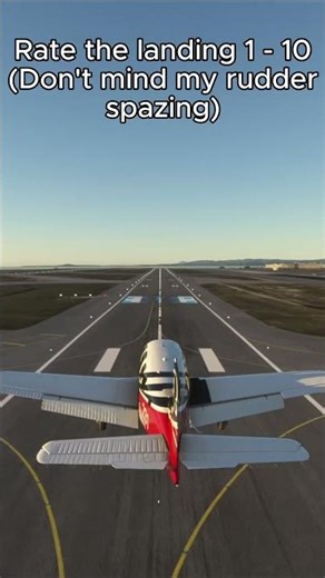 Day 2 of doing Landing Challenges (Reupload) #automobile #aviation #cessna #msfs2020 #fly #simulator