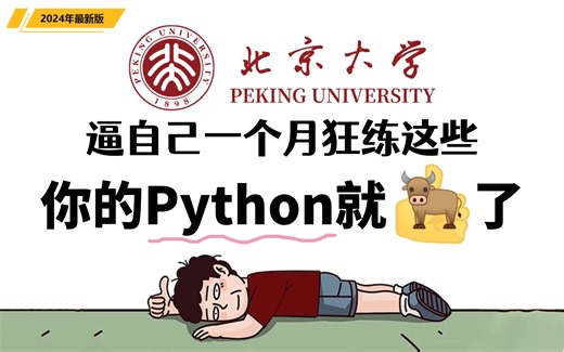 【全600集】强推！专门为学渣研制的保姆级零基础Python学习教程，全程通俗易懂，纯干货无废话！小白快速进阶大神，拿走不谢！