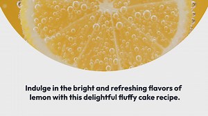 Heavenly Lemon Fluffy Cake