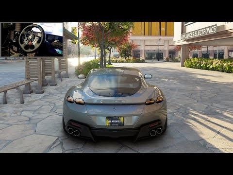 The Crew Motorfest Ferrari Roma – Logitech G29 POV With Insane Force Feedback