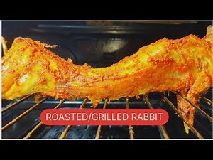 Yiga Okwookya Akamyu (Rabbit) | Roasted or Grilled Rabbit Recipe - Delicious Rabbit Meat