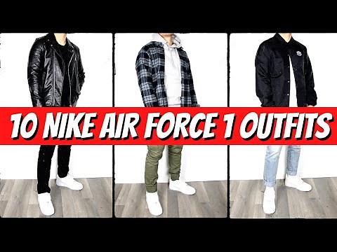 Best Outfits With Nike Air Force 1| Streetwear