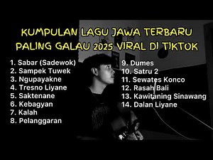 KUMPULAN LAGU JAWA TERBARU PALING GALAU 2025 VIRAL DI TIKTOK || Playlist lagu jawa galau brutal
