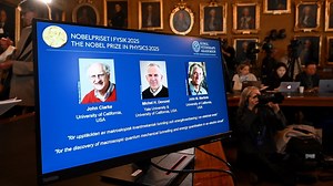 Nobel Prize in physics goes to trio of California scientists for discoveries in quantum mechanics
