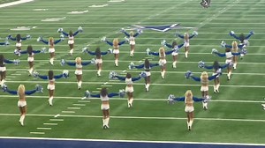 1.1M views · 12K reactions | The Dallas Cowboys Cheerleaders first pregame routine of 2024 | Mike Leslie | Facebook