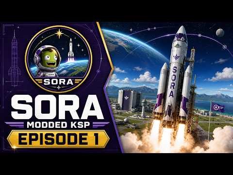 Sqroots Orbital Research Agency - Ep 1 KSP Playthrough