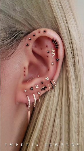 Edgy Ear Piercing Styling Ideas You Need to Try 🖤
