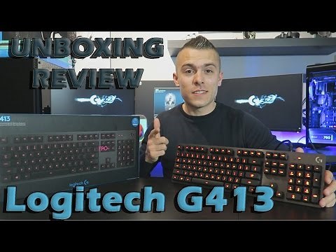 Logitech G413 Carbon - unboxing and review