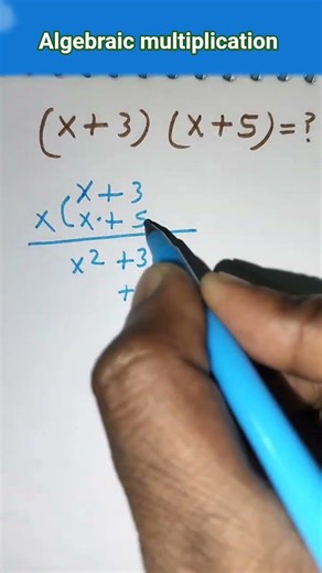 algebraic multiplication #trending #maths #mathstricks