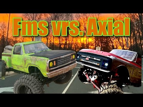The fms hard body swapped Fcx24m versus the axial Scx24 c10