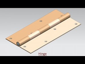 Hinge (Video Tutorial) Siemens-NX