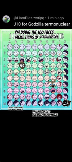 Part 4 | put yo kaiju (and the number and letter) in the comments :)