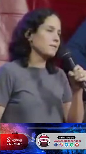 🧨 Sigrid Bazán dice su verdad al Presidente del Congreso: “Dijo que no quería ser presidente, ¡pero ahora está feliz despachando desde el poder!” La congresista Sigrid Bazán reveló que el presidente del Congreso mintió al afirmar que no deseaba el cargo. “Hoy está encantado gobernando desde el Congreso”, declaró. Además, Bazán cuestionó que se refiera a la Generación Z como minoría, afirmando contundente: “La verdadera minoría es el Congreso, no los jóvenes del Perú”. | Radio Zener