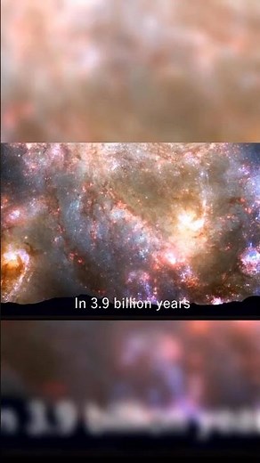 Watching Two Galaxies Become One #Space #Universe #Simulation