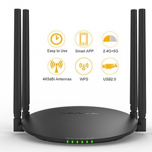 Dual Band 4 Antenna Wavelink Dsl Smart Wifi Router 2.4g 5g , Long Range | itshop